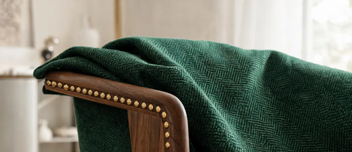 Milliken textile sample desk